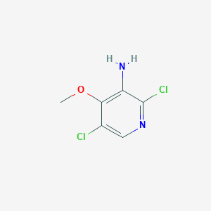 molecular formula C6H6Cl2N2O B5567961 2,5-dichloro-4-methoxypyridin-3-amine 