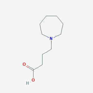 molecular formula C10H19NO2 B055681 4-(氮杂环庚-1-基)丁酸 CAS No. 753391-71-8