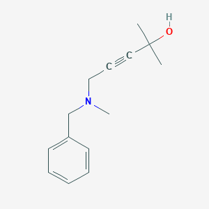 B055683 5-[Benzyl(methyl)amino]-2-methylpent-3-yn-2-ol CAS No. 62505-91-3