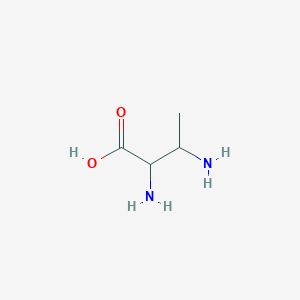 B556852 2,3-Diaminobutanoic acid CAS No. 2643-66-5