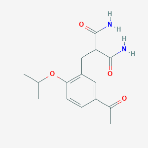 2-(5-acetyl-2-isopropoxybenzyl)malonamide