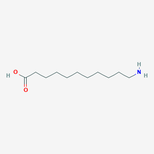molecular formula C11H23NO2 B556864 11-氨基十一酸 CAS No. 2432-99-7