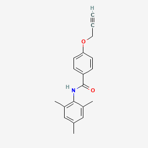 molecular formula C19H19NO2 B5568714 N-甲苯基-4-(2-丙炔-1-yloxy)苯甲酰胺 