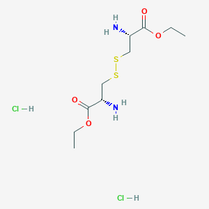 molecular formula C10H22Cl2N2O4S2 B556889 二乙基L-半胱氨酸二盐酸盐 CAS No. 22735-07-5