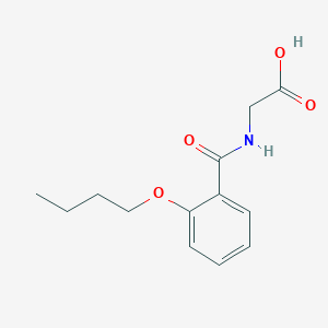 N-(2-butoxybenzoyl)glycine