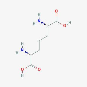 molecular formula C7H14N2O4 B556901 (2R,6S)-2,6-二氨基庚二酸 CAS No. 922-54-3