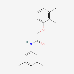 molecular formula C18H21NO2 B5569039 2-(2,3-二甲基苯氧基)-N-(3,5-二甲基苯基)乙酰胺 