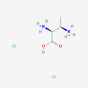 molecular formula C4H12Cl2N2O2 B556912 (2S,3R)-2,3-二氨基丁酸二盐酸盐 CAS No. 215652-51-0