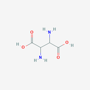 molecular formula C4H8N2O4 B556916 2,3-二氨基琥珀酸 CAS No. 29276-73-1