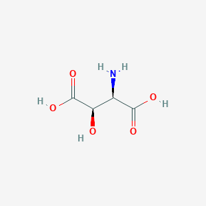 molecular formula C4H7NO5 B556918 DL-苏氨酸-β-羟基天冬酸 CAS No. 4294-45-5