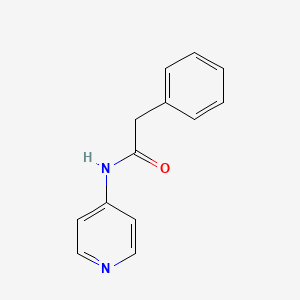 molecular formula C13H12N2O B5569337 2-phenyl-N-4-pyridinylacetamide 