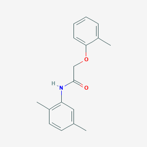 molecular formula C17H19NO2 B5569453 N-(2,5-dimethylphenyl)-2-(2-methylphenoxy)acetamide 