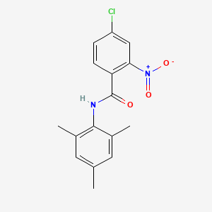 molecular formula C16H15ClN2O3 B5569471 4-氯-N-间甲苯基-2-硝基苯甲酰胺 