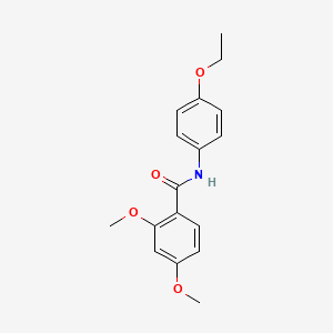 molecular formula C17H19NO4 B5569839 N-(4-ethoxyphenyl)-2,4-dimethoxybenzamide 