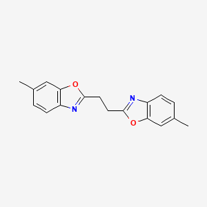 2,2'-(1,2-ethanediyl)bis(6-methyl-1,3-benzoxazole)