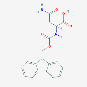 molecular formula C19H18N2O5 B557076 Fmoc-Asn-OH CAS No. 71989-16-7