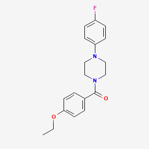 1-(4-ethoxybenzoyl)-4-(4-fluorophenyl)piperazine