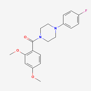 1-(2,4-dimethoxybenzoyl)-4-(4-fluorophenyl)piperazine