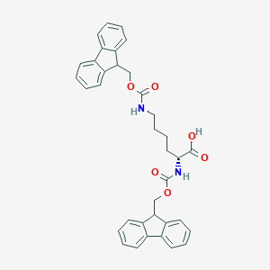molecular formula C36H34N2O6 B557177 Fmoc-D-赖氨酸(fmoc)-OH CAS No. 75932-02-4