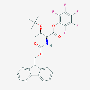 molecular formula C29H26F5NO5 B557253 Fmoc-苏氨酰(tBu)-OPfp CAS No. 117088-31-0
