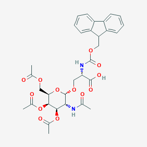 molecular formula C32H36N2O13 B557271 Fmoc-L-丝氨酸(α-D-半乳糖胺(Ac)3)-OH CAS No. 120173-57-1