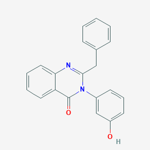 2-benzyl-3-(3-hydroxyphenyl)-4(3H)-quinazolinone