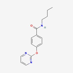 N-butyl-4-(2-pyrimidinyloxy)benzamide