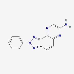 2-phenyl-2H-[1,2,3]triazolo[4,5-f]quinoxalin-7-amine