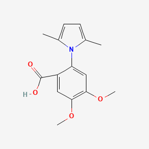 2-(2,5-dimethyl-1H-pyrrol-1-yl)-4,5-dimethoxybenzoic acid