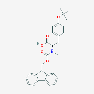 molecular formula C29H31NO5 B557325 Fmoc-N-甲-酪氨酸(tBu)-OH CAS No. 133373-24-7
