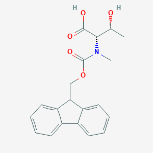molecular formula C20H21NO5 B557329 Fmoc-N-Me-苏氨酸-OH CAS No. 252049-06-2