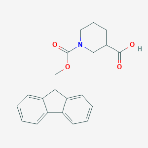 molecular formula C21H21NO4 B557335 Fmoc-3-羧基哌啶 CAS No. 158922-07-7