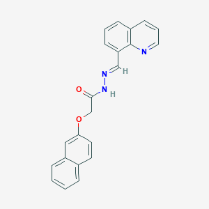 2-(2-naphthyloxy)-N'-(8-quinolinylmethylene)acetohydrazide