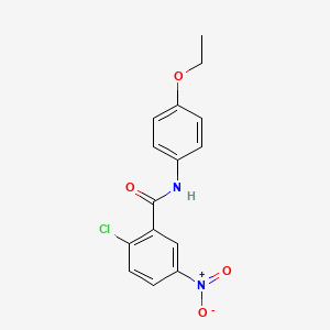 2-chloro-N-(4-ethoxyphenyl)-5-nitrobenzamide