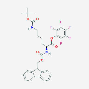 molecular formula C32H31F5N2O6 B557348 Fmoc-赖(Boc)-OPfp CAS No. 86060-98-2
