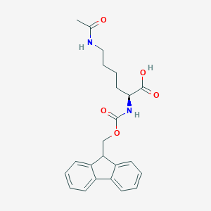 molecular formula C23H26N2O5 B557351 Fmoc-赖氨酸(Ac)-OH CAS No. 159766-56-0