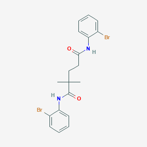 N,N'-bis(2-bromophenyl)-2,2-dimethylpentanediamide