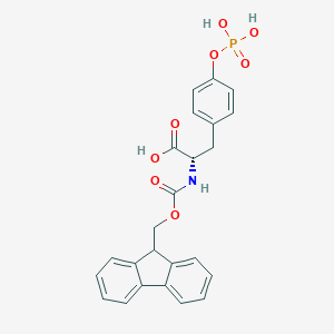 molecular formula C24H22NO8P B557358 Fmoc-O-磷酸-L-酪氨酸 CAS No. 147762-53-6