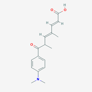 molecular formula C17H21NO3 B055736 脱发酸 CAS No. 114127-17-2