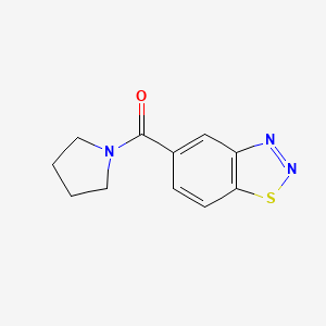 1,2,3-Benzothiadiazol-5-yl(1-pyrrolidinyl)methanone