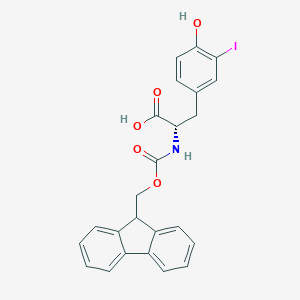 molecular formula C24H20INO5 B557362 Fmoc-3-iodo-L-tyrosine CAS No. 134486-00-3