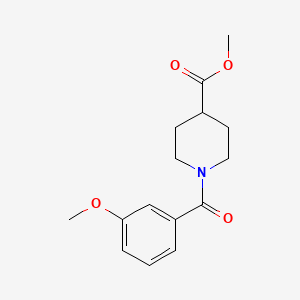 Methyl 1-(3-methoxybenzoyl)piperidine-4-carboxylate