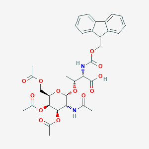 molecular formula C33H38N2O13 B557372 Fmoc-苏氨酸(半乳糖胺(AC)3-α-D)-OH CAS No. 116783-35-8