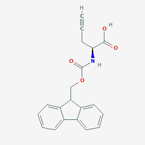 molecular formula C20H17NO4 B557379 Fmoc-L-炔丙基甘氨酸 CAS No. 198561-07-8