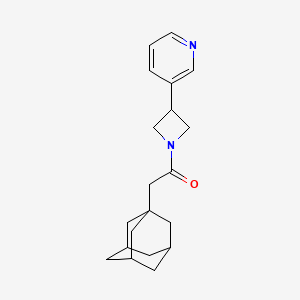 3-[1-(1-adamantylacetyl)-3-azetidinyl]pyridine