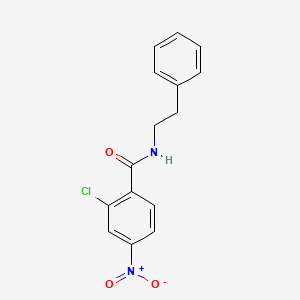 2-chloro-4-nitro-N-(2-phenylethyl)benzamide