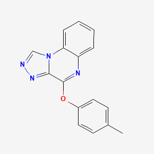 4-(4-methylphenoxy)[1,2,4]triazolo[4,3-a]quinoxaline