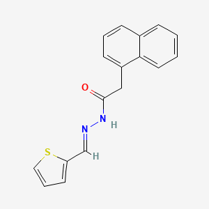 2-(1-naphthyl)-N'-(2-thienylmethylene)acetohydrazide