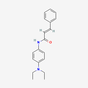 (2E)-N-[4-(diethylamino)phenyl]-3-phenyl-2-propenamide