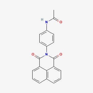 N-(4-(1,3-dioxo-1H-benzo[de]isoquinolin-2(3H)-yl)phenyl)acetamide